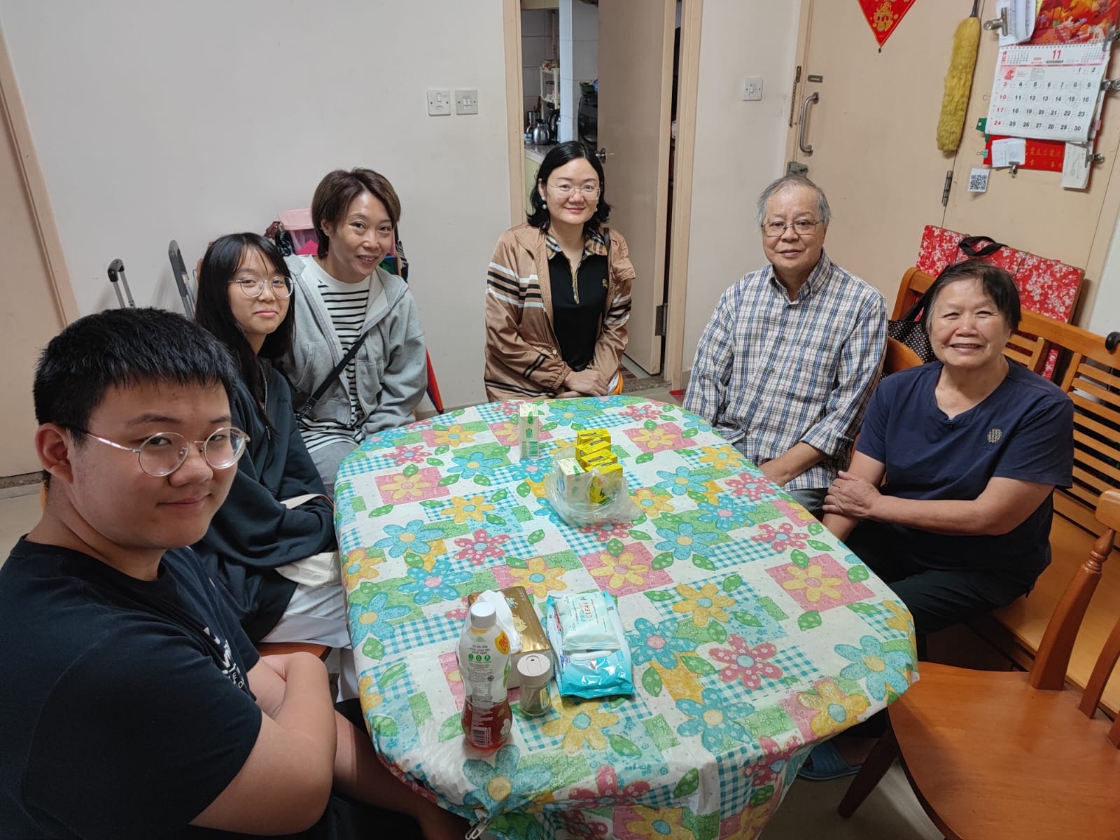 愛心送暖探訪長者活動